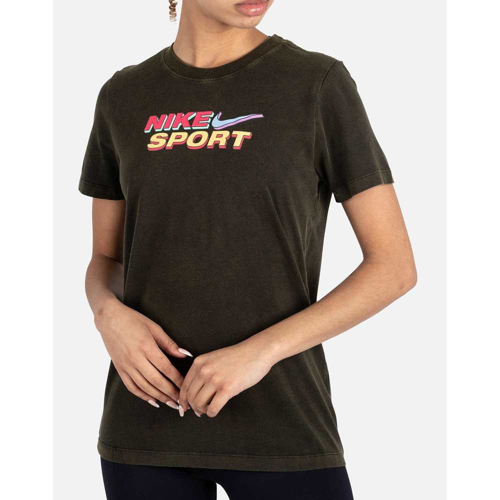 Nike Womens Sportswear Cotton Logo T-Shirt Size Small